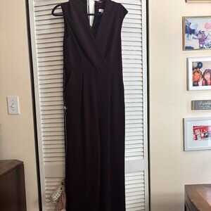 Calvin Klein dressy Woman's  belted Jumpsuit/dress